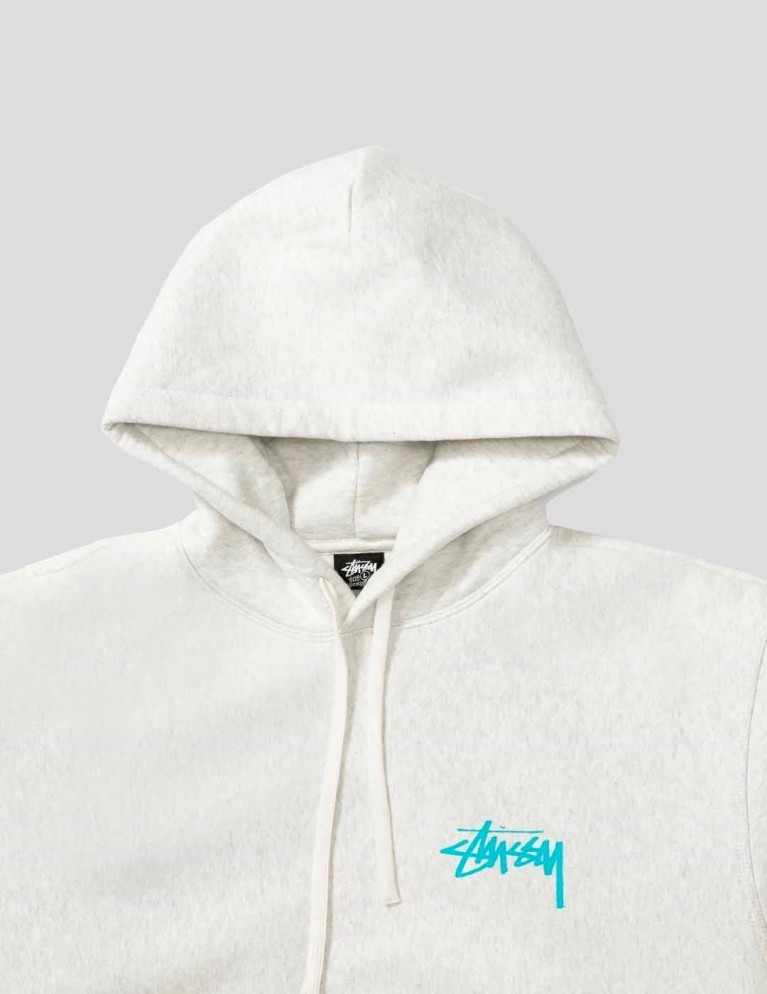 STUSS Dance Energy Hood cenere Heather